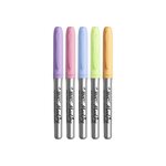 Blister de 5 marking color Assorti de couleurs pastels ou intenses. BIC