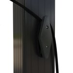 vidaXL Tonnelle de jardin avec toit rétractable 3x3 m Crème