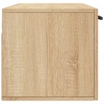 vidaXL Armoire murale chêne sonoma 100x36 5x35 cm bois d'ingénierie