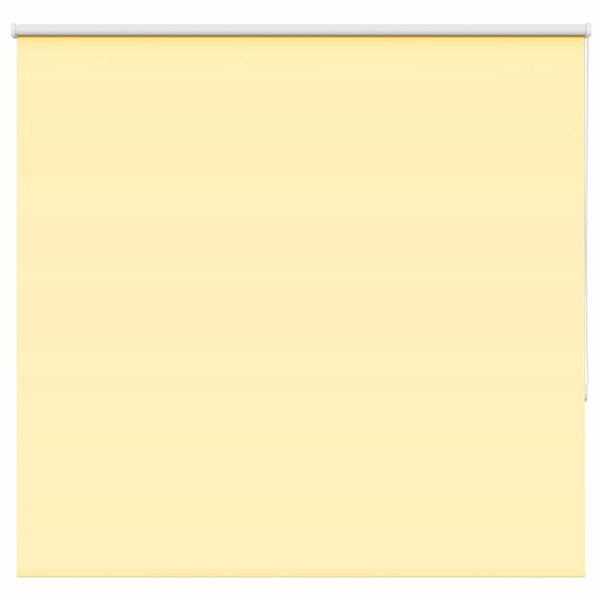 vidaXL Store enrouleur occultant jaune largeur du tissu 156 6 cm
