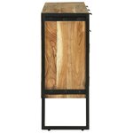 vidaXL Buffet Marron 100 x 30 x 75 cm Bois d'acacia massif