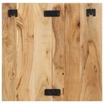 vidaXL Table de chevet 50x27x50 cm bois d'acacia solide