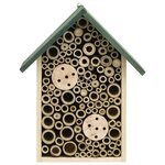 vidaXL Hôtel à insectes 2 Pièces 23x14x29 cm Bois de sapin massif