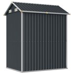 vidaXL Abri de jardin Anthracite 192 x 152 5 x 237 cm Acier galvanisé