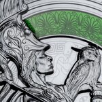 Pièce de monnaie en Argent 2 Dollars g 31.1 (1 oz) Millésime 2025 ATHENA