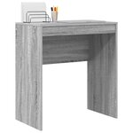 vidaXL Bureau Gris Sonoma 70 x 40 x 76 cm