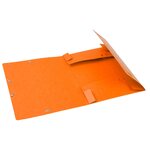 Boite De Classement Cartobox Dos 60mm Carte Lustrée - A4 - Orange - X 10 - Exacompta