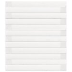 vidaXL Jardinière blanc 90x40x46 cm bois de pin massif
