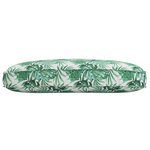 vidaXL Coussin pour assise de palette Floral Motif de feuille