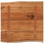 vidaXL Dessus de table 60x60x2 5 cm carré bois massif acacia
