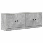 vidaXL Armoire de lit 2 Pièces Gris béton 66 x 35 x 48 cm