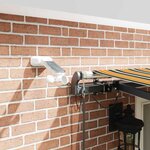 vidaXL Auvent Rétractable with Vert et jaune 500 × 300 cm tissu