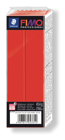 Pâte Fimo Professional 454 g Rouge pur 8041.200