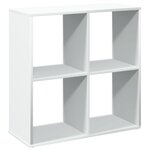 vidaXL Étagère séparatrice de pièce blanc 69 5x29x69 5 cm