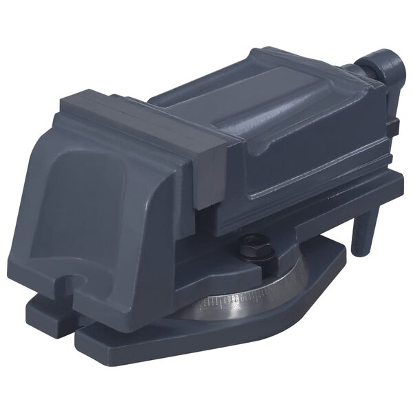 vidaXL Étau à table tournante Fonte 100 mm