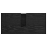 vidaXL Cabinet de Lavabo Chêne noir 63 x 29 x 55 cm Bois d'ingénierie