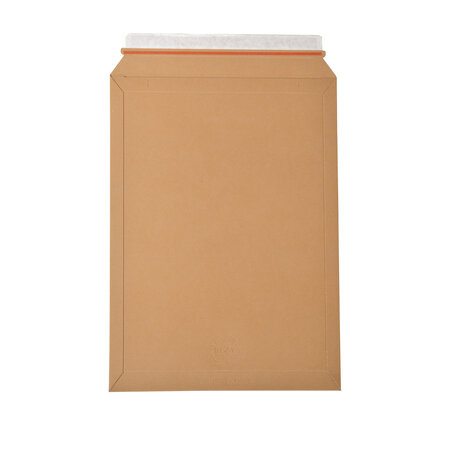 Lot de 100 enveloppes carton b-box 7 marron format 320x455 mm