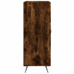 vidaXL Buffet chêne fumé 69 5x34x90 cm bois d'ingénierie