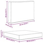 vidaXL Coussin de canapé d'extérieur 2 Pièces Modèle feuille Polyester