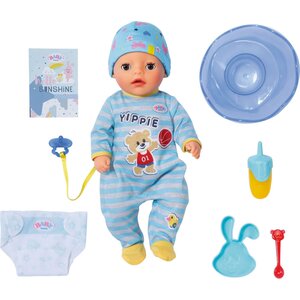 Zapf Creation 835692 - Baby born Little Poupée Little Boy 36 cm