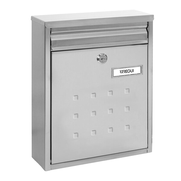 Boîte aux Lettres en Acier Inoxydable Dime V1327 Regroupable Fond Étroit Inox