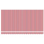 vidaXL Auvent Rétractable Rouge et Blanc 400x200 cm
