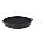 vidaXL Filtres à charbon pour hotte de cuisine 2 Pièces 210 mm