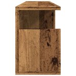 vidaXL Armoire murale 80x20x30 cm vieux bois bois d'ingénierie
