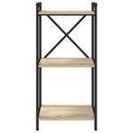 vidaXL Bibliothèque Chêne sonoma 40 x 30 x 83 cm Bois d'ingénierie