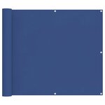 vidaXL Écran de balcon 100 x 600 cm Tissu Oxford Rectangulaire Bleu