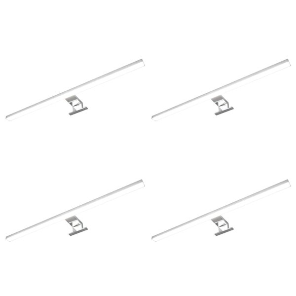 vidaXL Lampes de miroir 4 Pièces 8 W Blanc froid