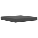 vidaXL Coussin de canapé d'extérieur 3 Pièces Anthracite Polyester