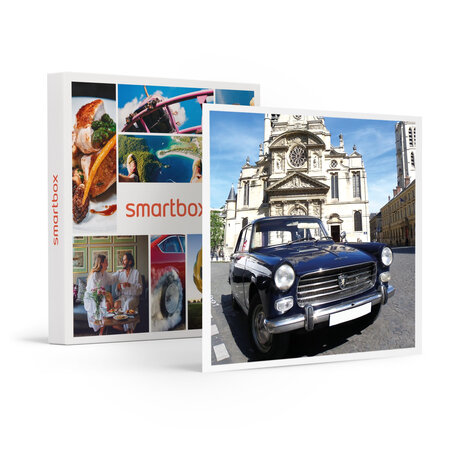 SMARTBOX - Coffret Cadeau Balade guidée dans Paris en Peugeot 404 avec photo-souvenir -  Sport & Aventure