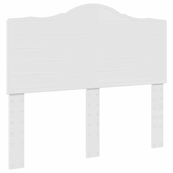vidaXL Tête de lit Blanc 120 cm Bois d'ingénierie