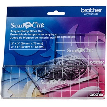 Bloc acrylique pour tampon Scan N Cut - Brother