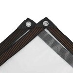 vidaXL Housse de protection plantes avec œillets 3x5 m polyéthylène
