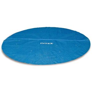 Intex Couverture solaire de piscine ronde 244 cm