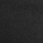 vidaXL Tabouret de bar Noir Tissu