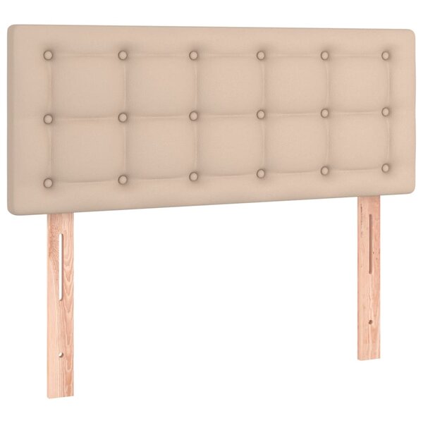 vidaXL Tête de lit Cappuccino 90x5x78/88 cm Similicuir