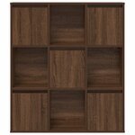 vidaXL Bibliothèque chêne marron 89x24x101 5 cm bois d'ingénierie