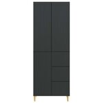 vidaXL Ensemble de Meubles 2 Pièces 66 x 34 5 x 90 cm Bois d'ingénierie