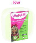 Porcelaine froide à modeler WePam 145 g Phosphorescent