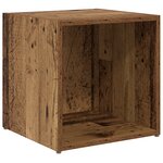 vidaXL Meubles TV - 4 pièces en bois ancien - 37 x 35 x 37 cm - Bois aggloméré