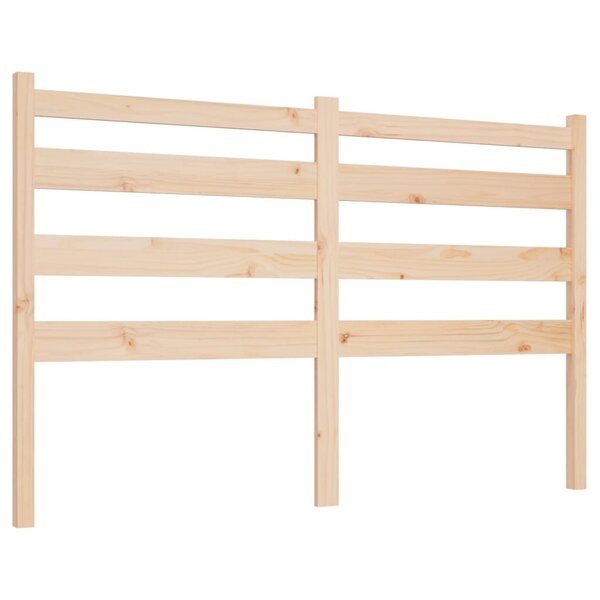 vidaXL Tête de lit 126x4x100 cm Bois massif de pin
