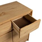 vidaXL Buffet SAUDA chêne 114x43x75 5 cm bois massif de pin