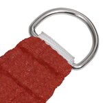 Vidaxl voile d'ombrage 160 g/m² rouge 5x8 m pehd