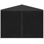 vidaXL Tente de réception 3 x 9 m Anthracite