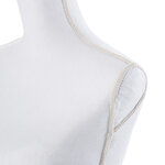 Tectake mannequin de couture - blanc