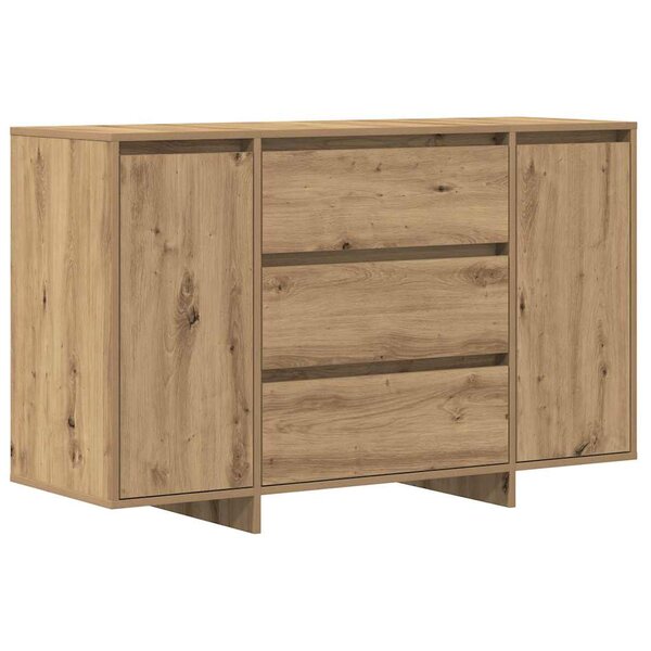 vidaXL Meuble d'appoint Artisan Chêne 120x41x75 cm Bois d'ingénierie