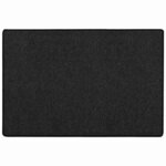 vidaXL Tapis Couloir Anthracite 100 x 150 cm 100 Polypropylène